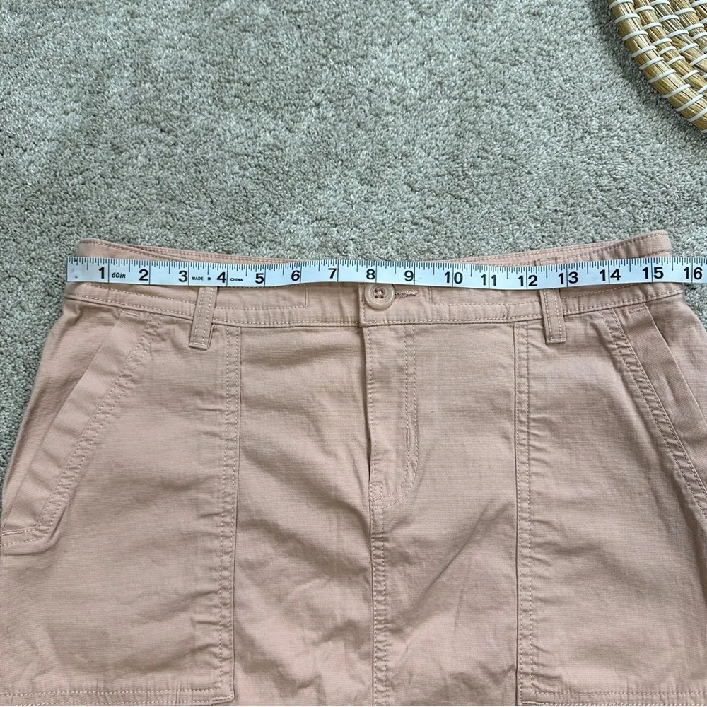 Prana Women’s Elle Organic Cotton Mini Skirt Outdoor in Blush Pink Size 10/30 - Image 14
