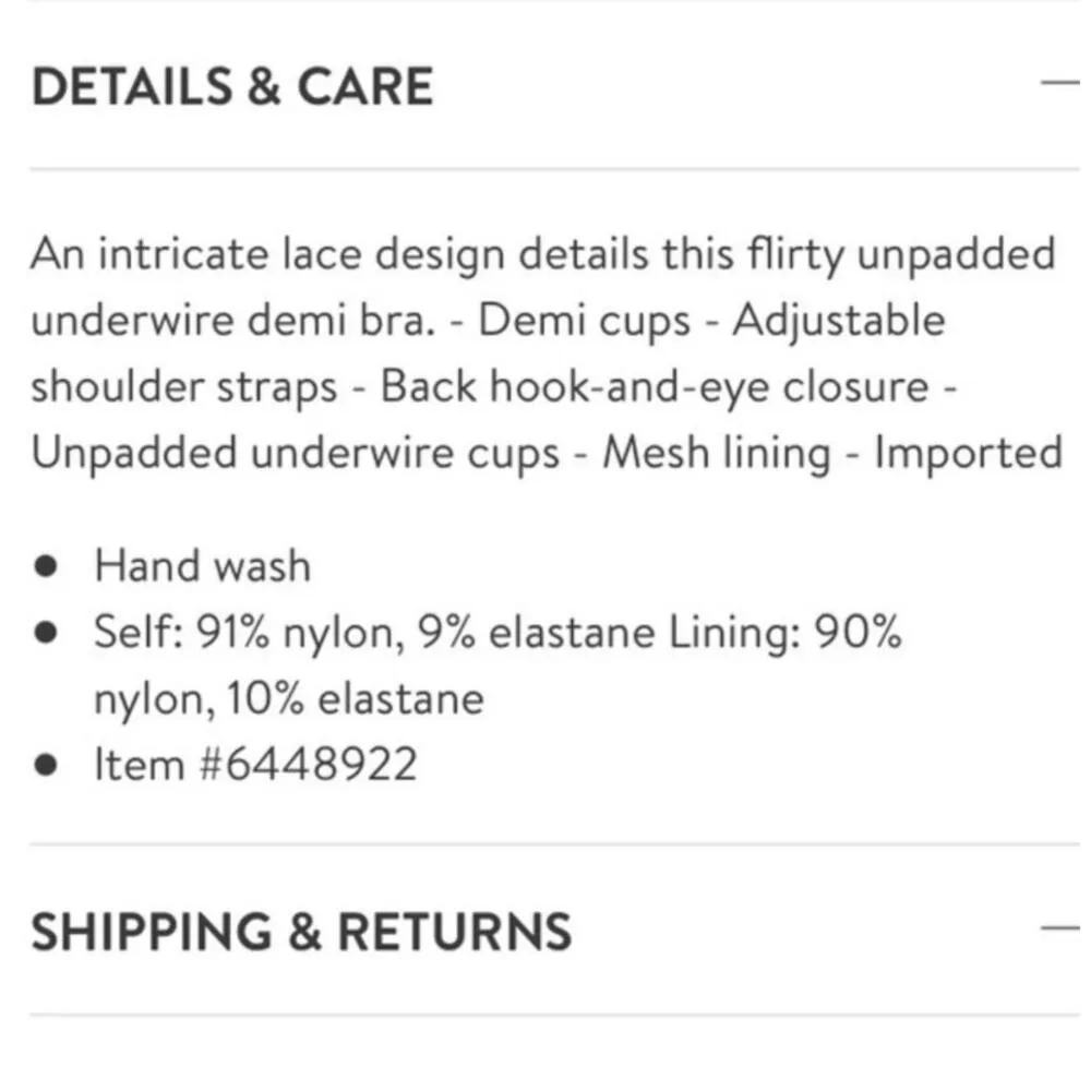 NWT FREE PEOPLE Starla Strapless Convertible Bra 32B - Image 3