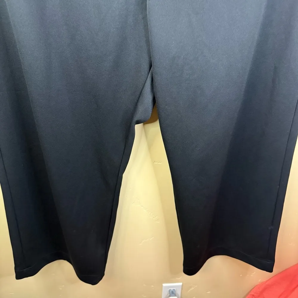 NWT Nike 3X‎ Zip Up Black 28" Inseam Loose Fit Activewear Pants Outdoor - Image 4