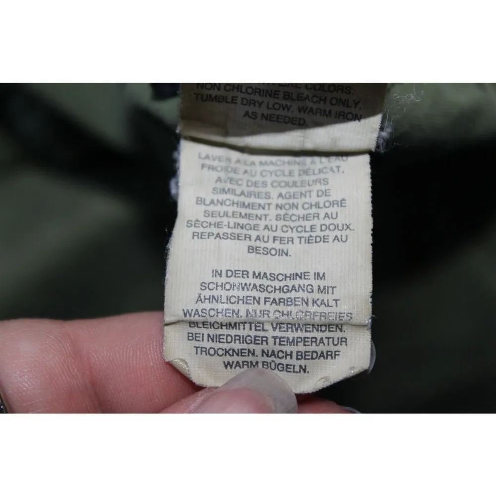 Womens J. Crew F9641 Army Green Cotton Ankle Zip Boyfriend Chino Pants Size 29P - Image 6