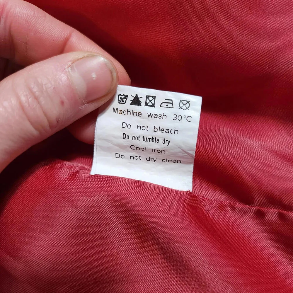 Women's Allegra K  Size Medium Red Floral Career Business Jacket Open Front - Image 5