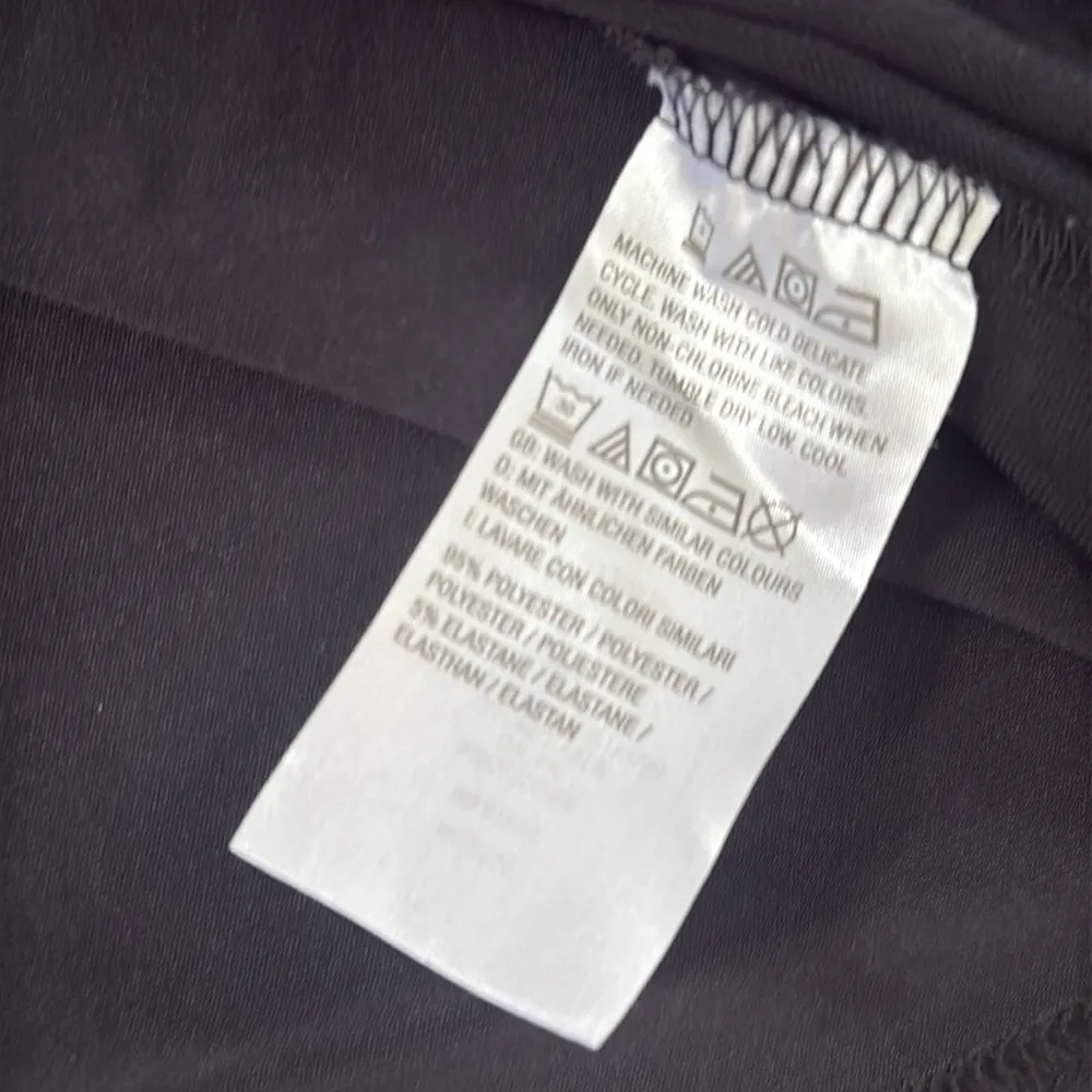 Jason Wu Black Long Sleeve Blouse with Tie  Large Stretchy Womens Elegant Top - Image 6