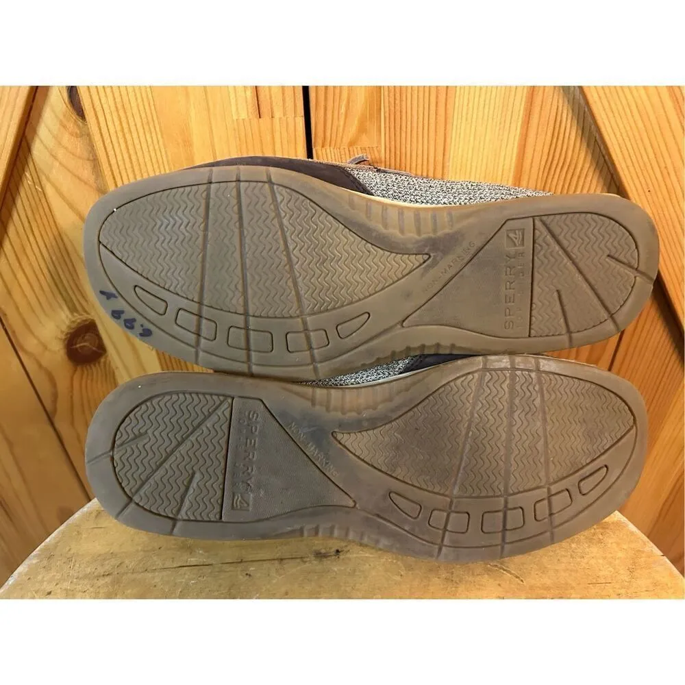 Sperry Top Sider Boat Deck Shoes Women’s 6M Animal Print Faux Fur Lined - Image 7