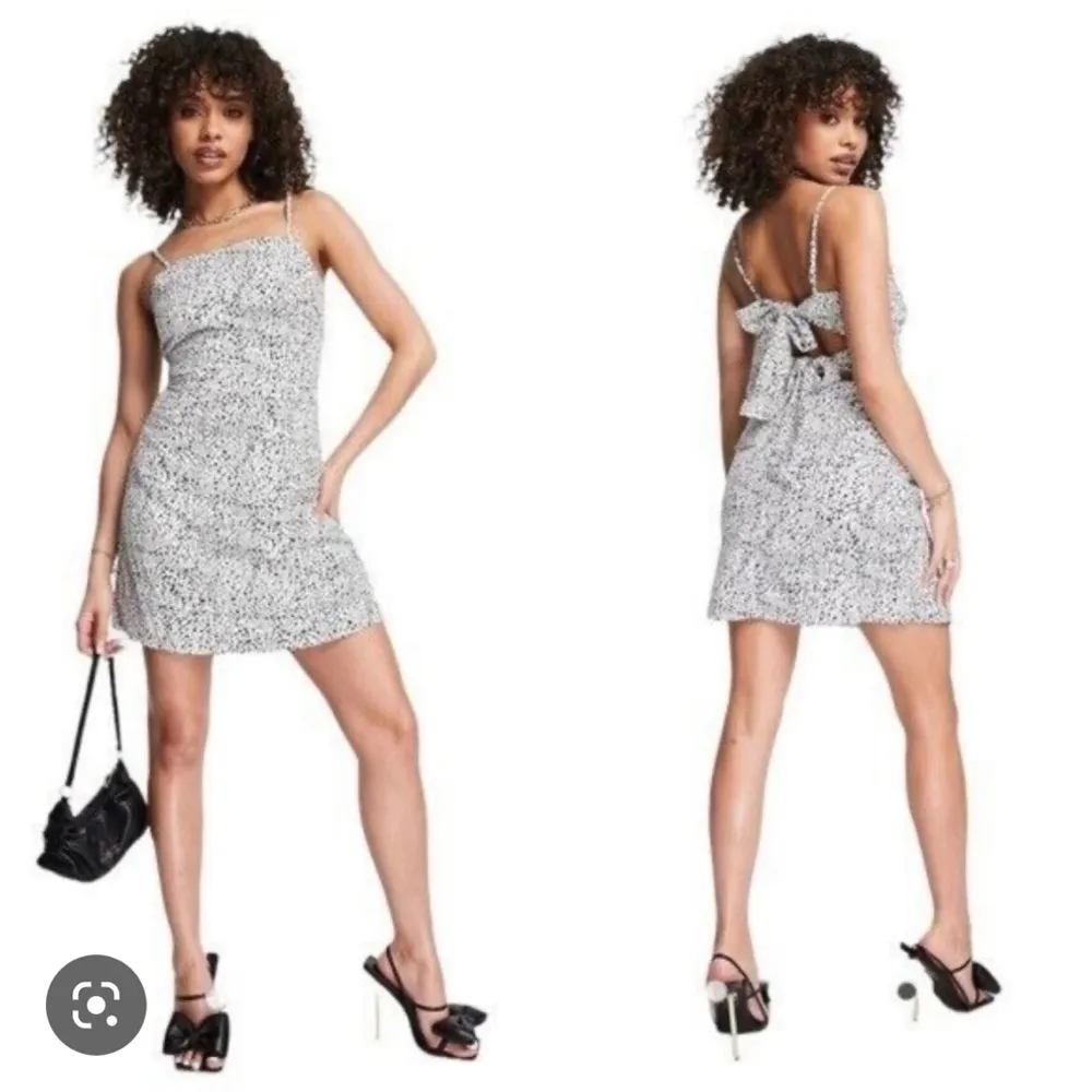 NEW MISSGUIDED Dalmatian open back dress - Image 2