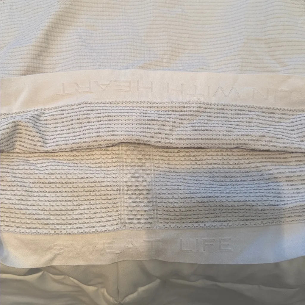 Lululemon Swiftly Tech Tank Top, White “I ❤️ OC”, Size 6 - Image 6