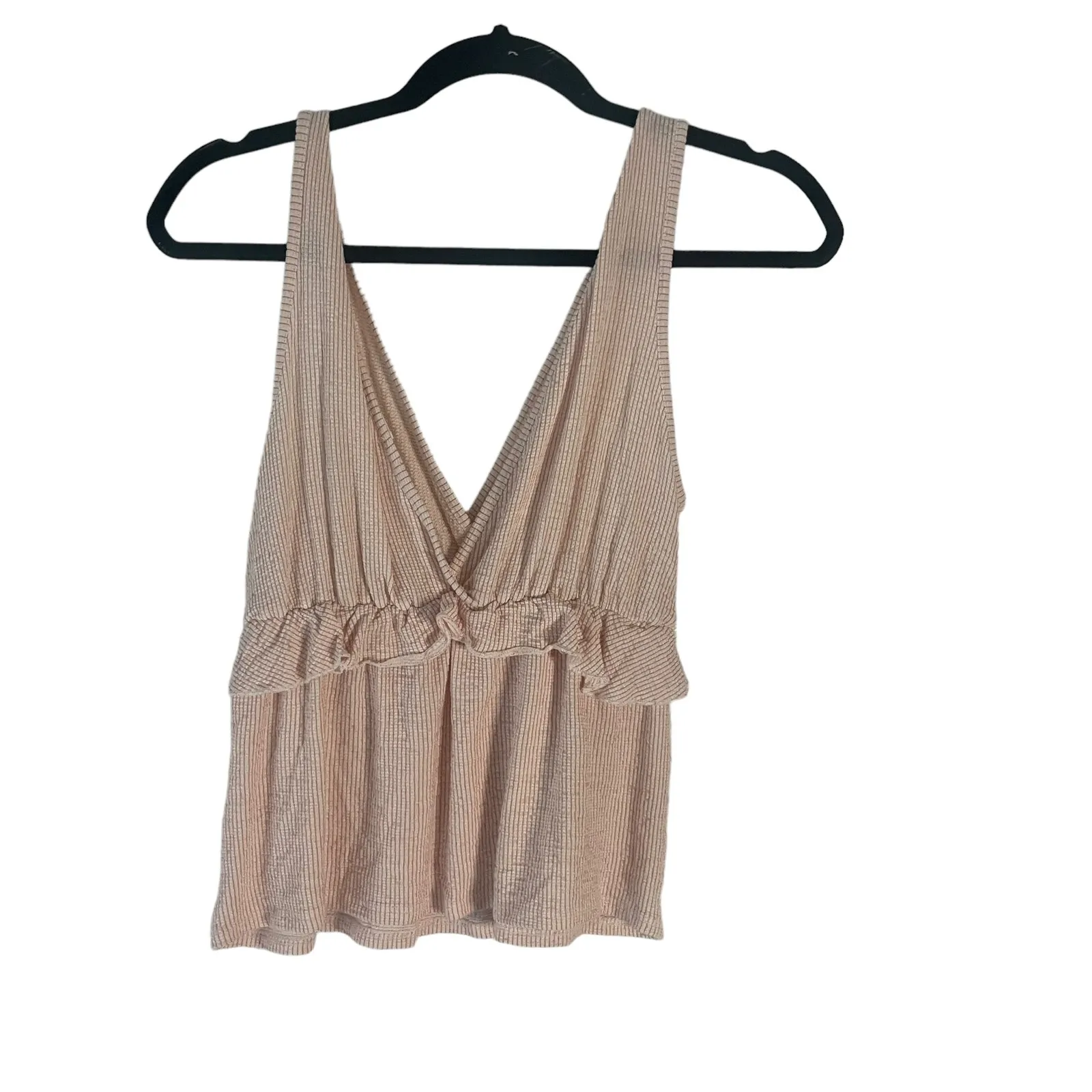 Caution to the Wind  Women's Size‎ Small Double V Neck Girly Coquette Top - Image 4