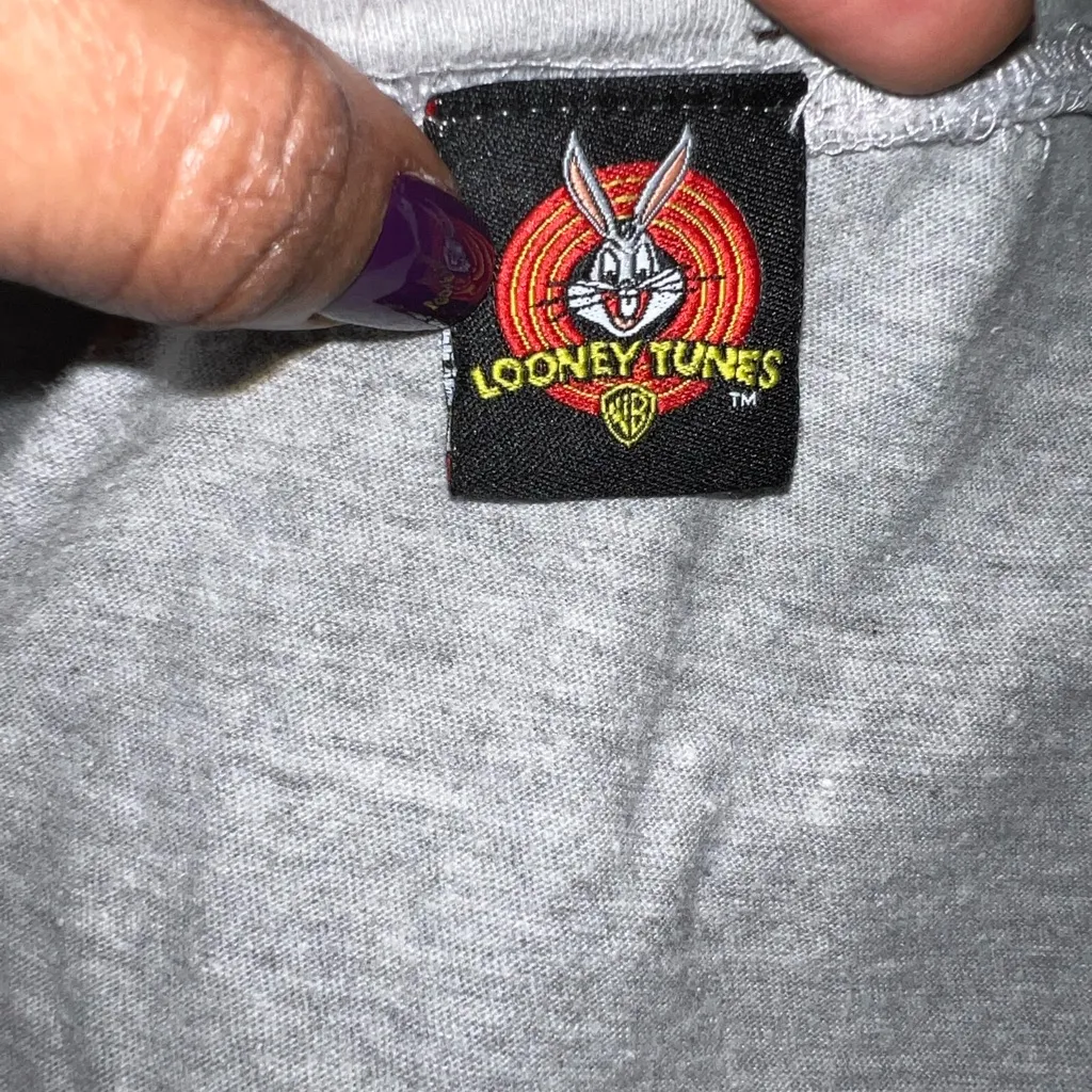Looney Tunes Tweetie Got Us Tee🌵🦎 Gray - Image 4
