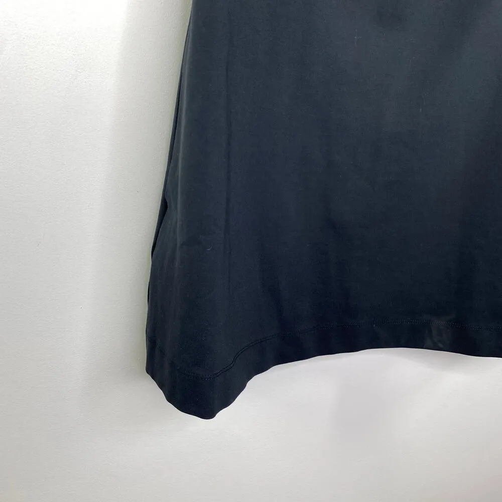 Anthropologie Maeve Cream Navy Blue Mini Dress Women's Size Large Petite LP NWT - Image 4