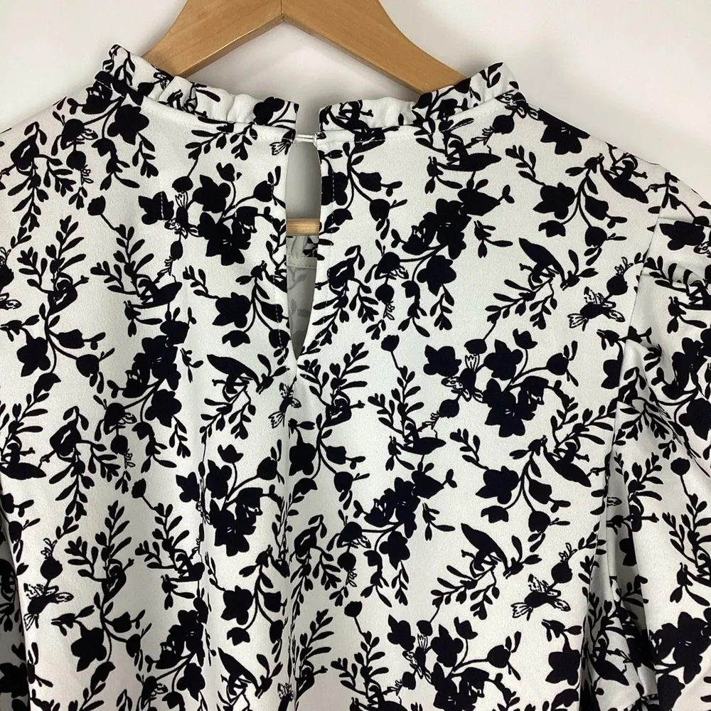 Melloday Floral Blouse Size XL - Image 5