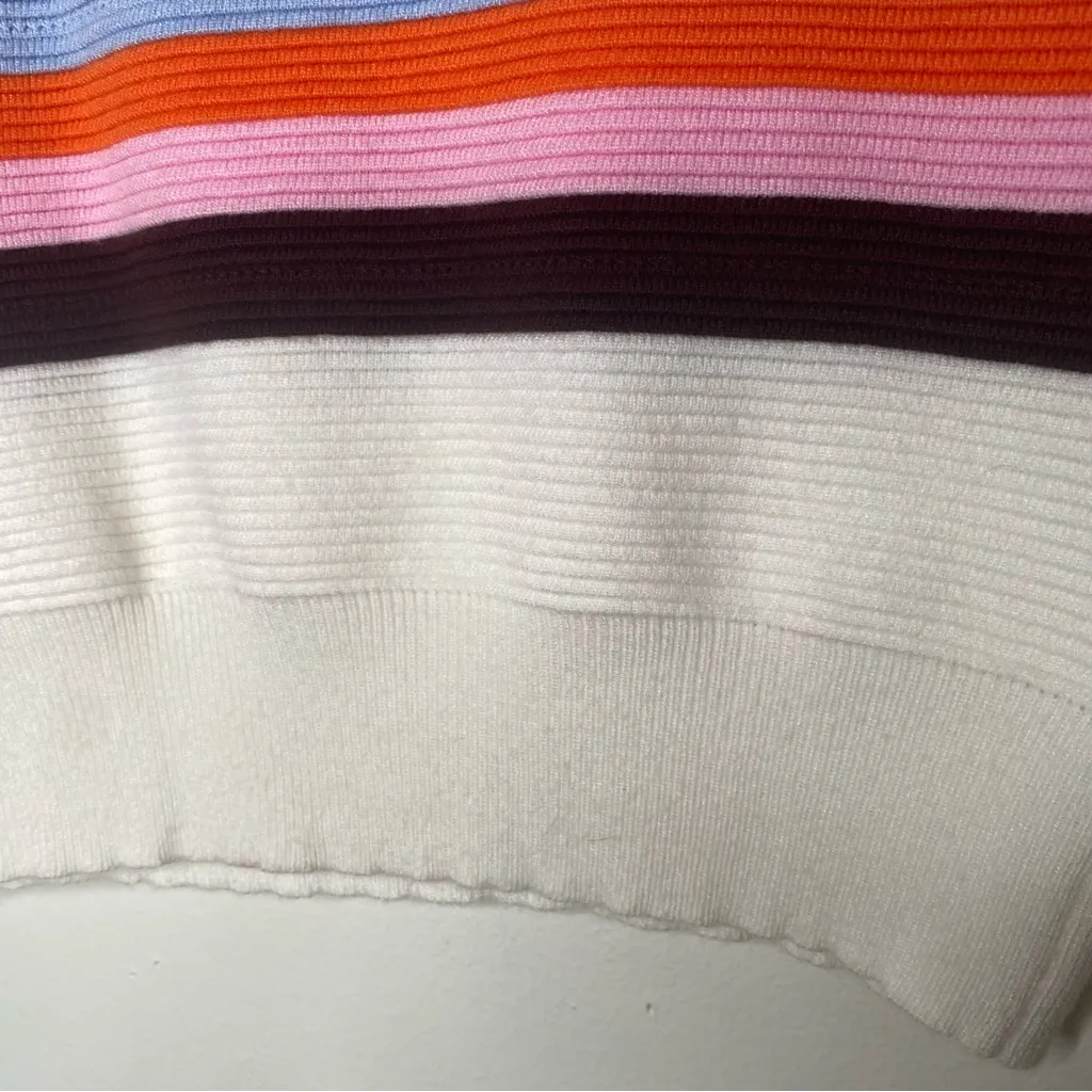 THML  Knit Striped Sweater Vest Size S - Image 5