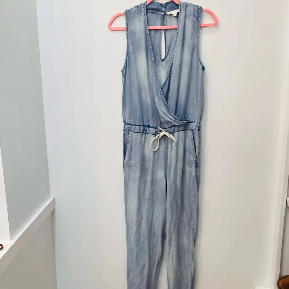Love Stitch Peri Jumpsuit denim blue size small - Image 68