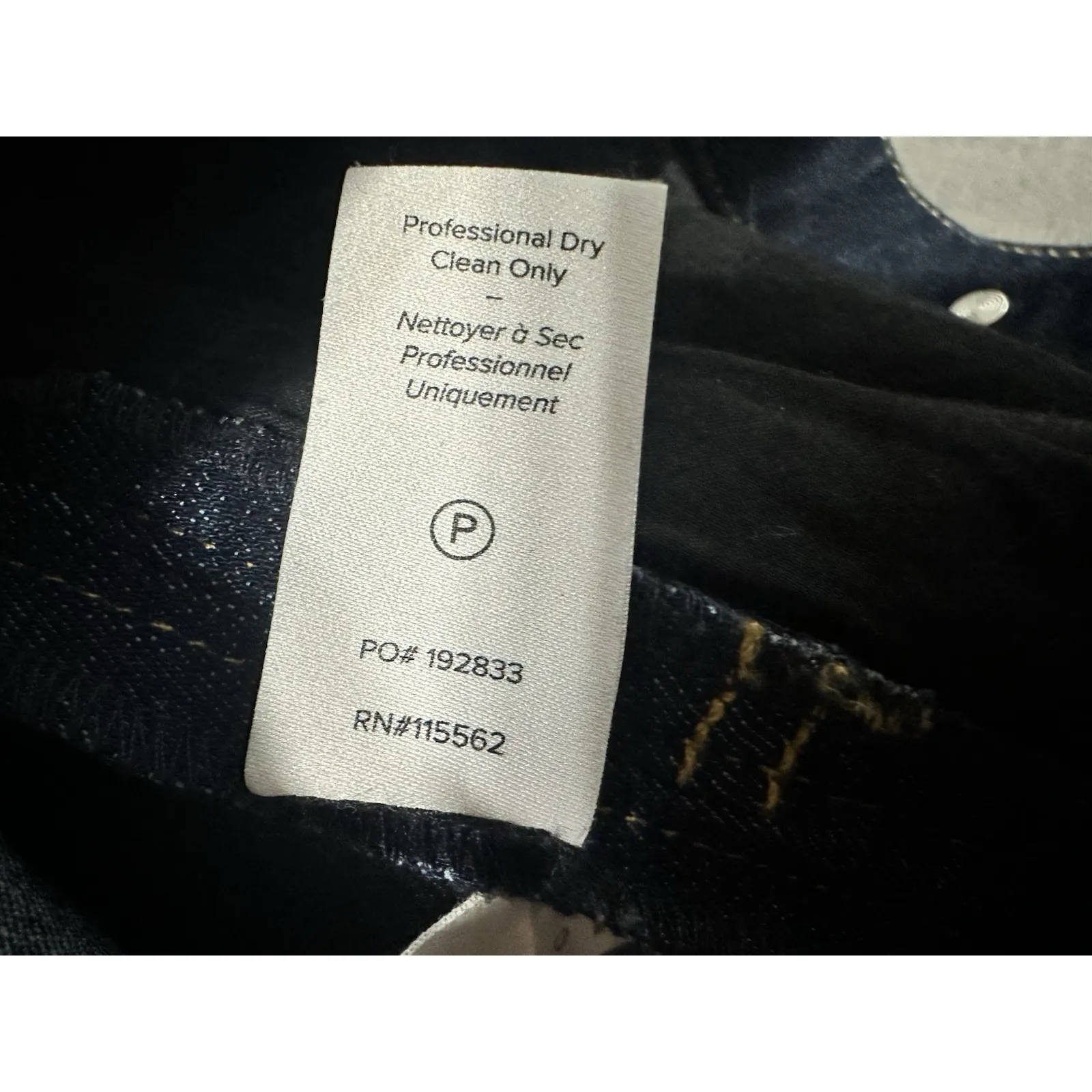 Cinq à Sept Dark Wash Wide - Image 7