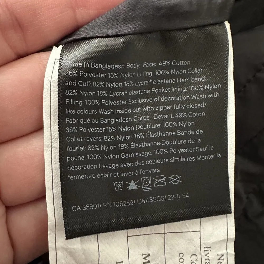 Lululemon  Non-Stop Cotton Bomber Jacket in Black - Image 13