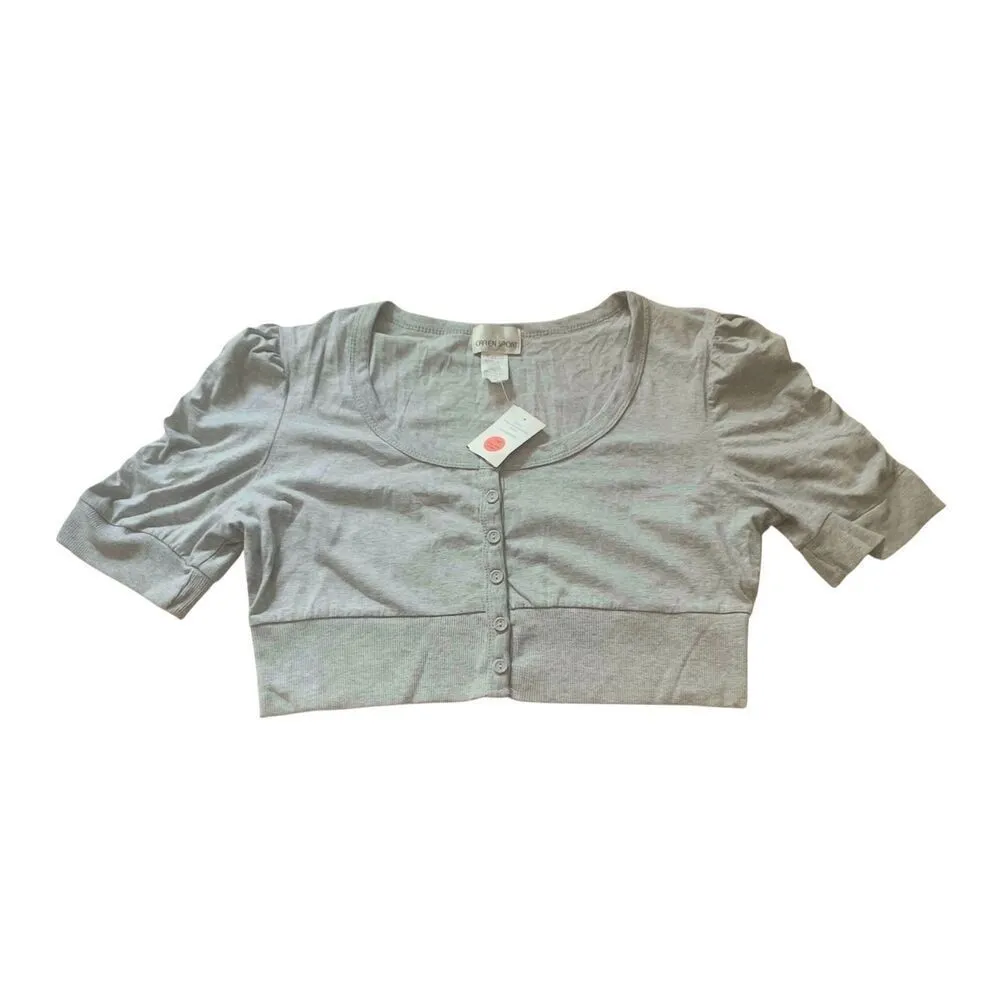 Caren Sport crop top Tan Size XL - Image 2