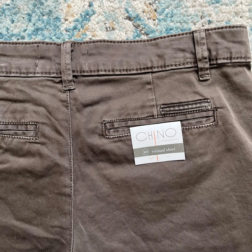 [Chino by Anthropologie] NWT Relaxed Fit Chinos in Carbon- Size 25 - Image 5