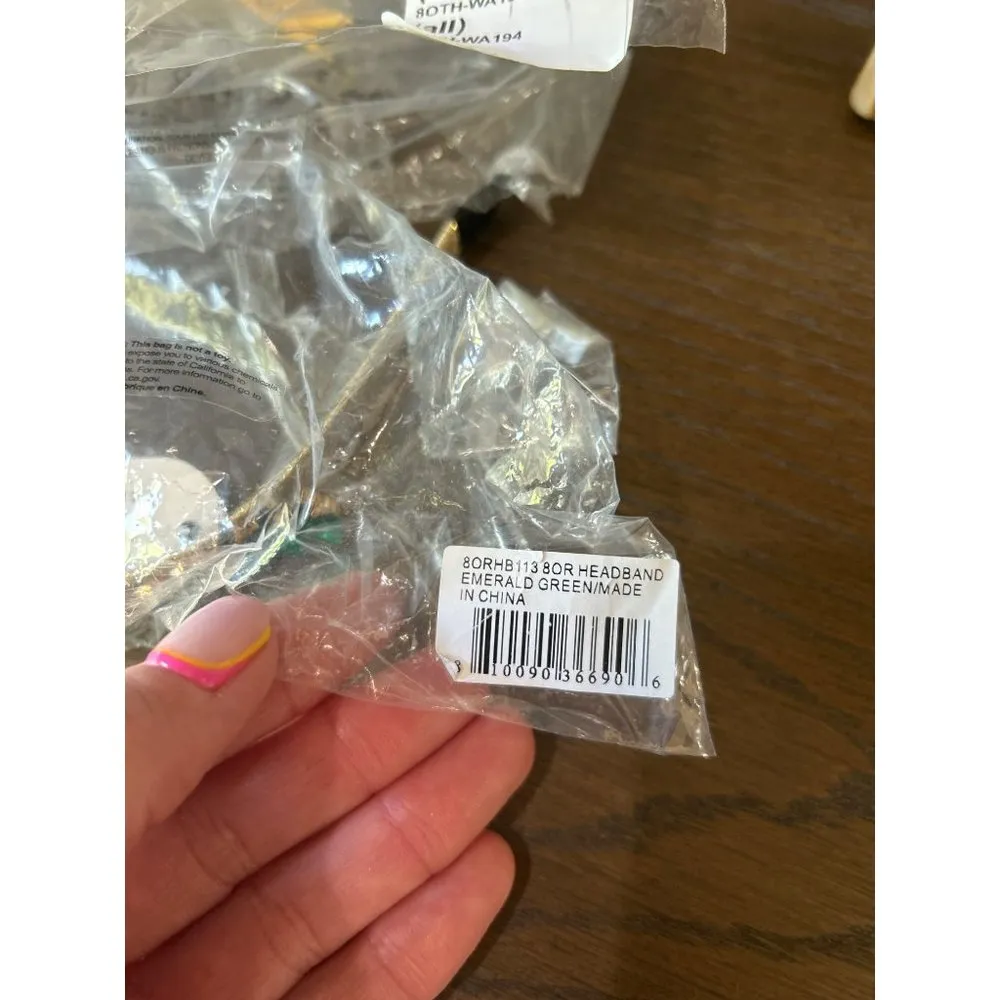 8 Other Reasons Headband Emerald Green Womens Size OS - Image 8