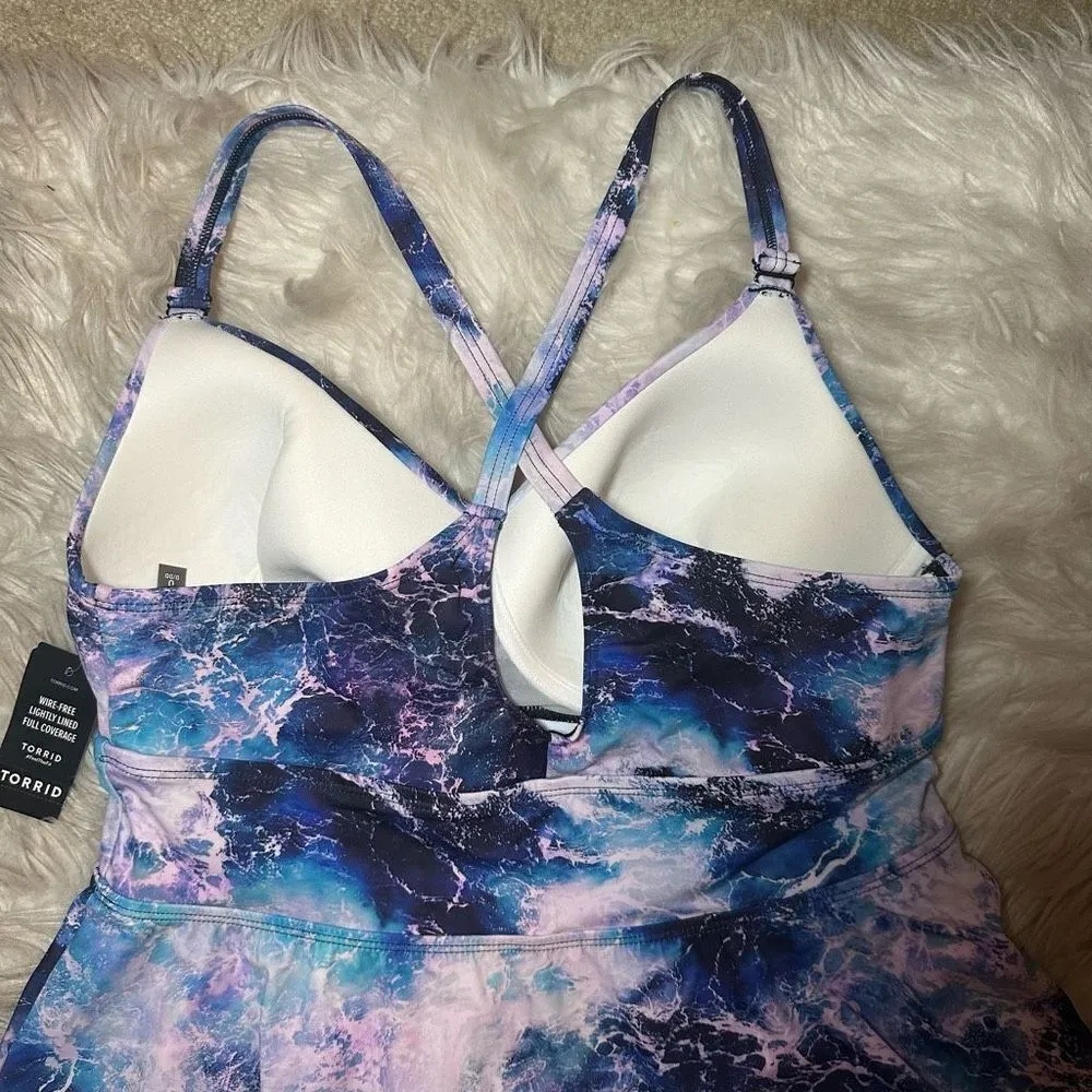 Torrid Wire-Free Racerback Tankini Top - Image 8