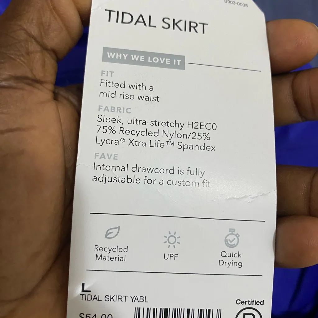 Athleta NWT  Vibrant Purple Tidal Skort - Image 5