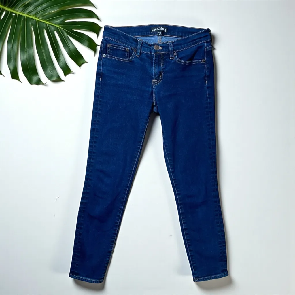 J. Crew Mercantile Mid-Rise Skinny Jean in Rinse Wash - Image 6