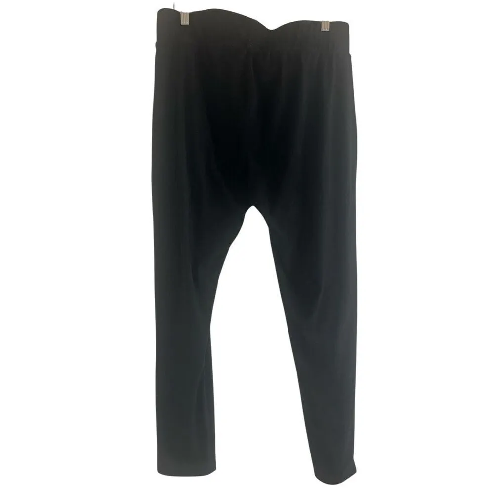 ✨Seven7 Women's Faux Suede High-Rise Pull-On Black Sz XL Leggings✨ - Image 5