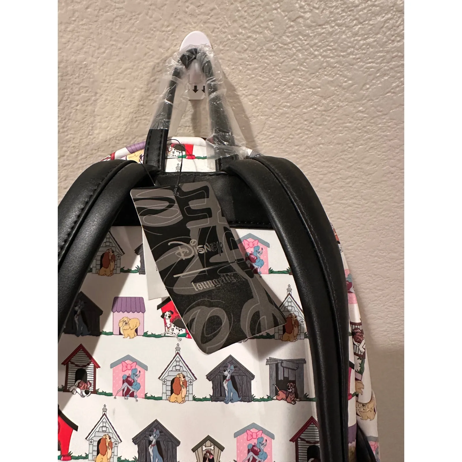 NWT Loungefly Disney Dogs Doghouse Allover Print Backpack Exclusive BoxLunch - Image 10