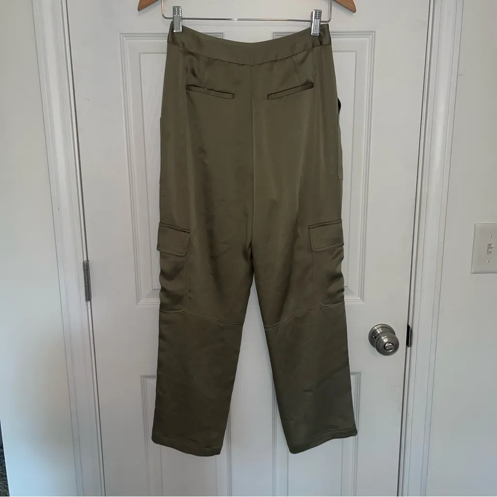 JONATHAN‎ SIMKHAI carolina utility pant in willow Green Size 2 - Image 6