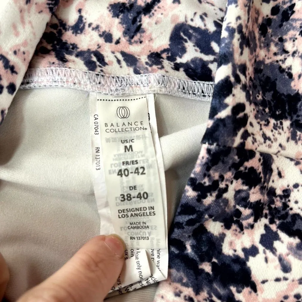 Balance Collection  Leggings‎ Women's Medium Multicolor Printed Stretch Pull On - Image 7