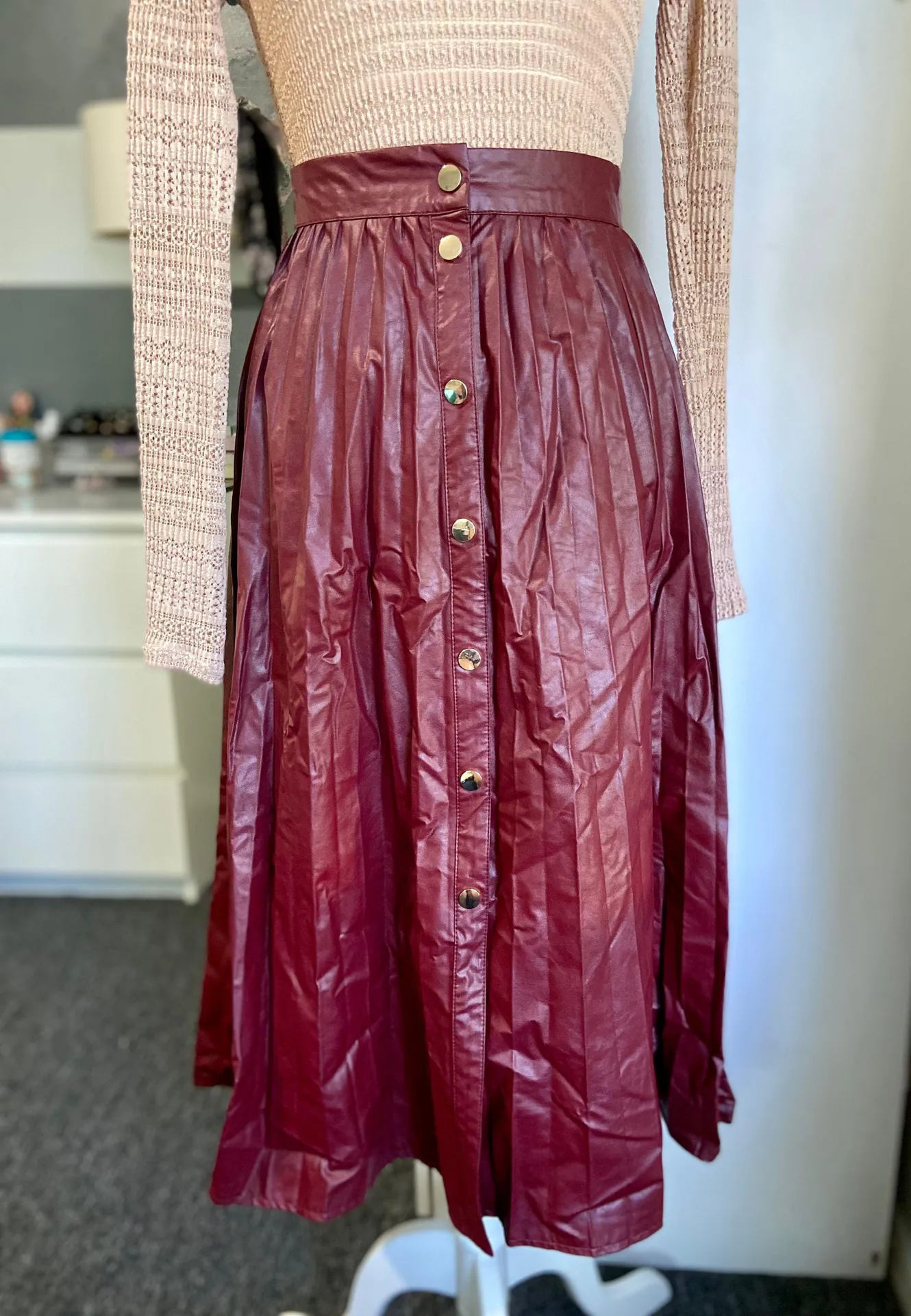 Leather skirt - Image 4