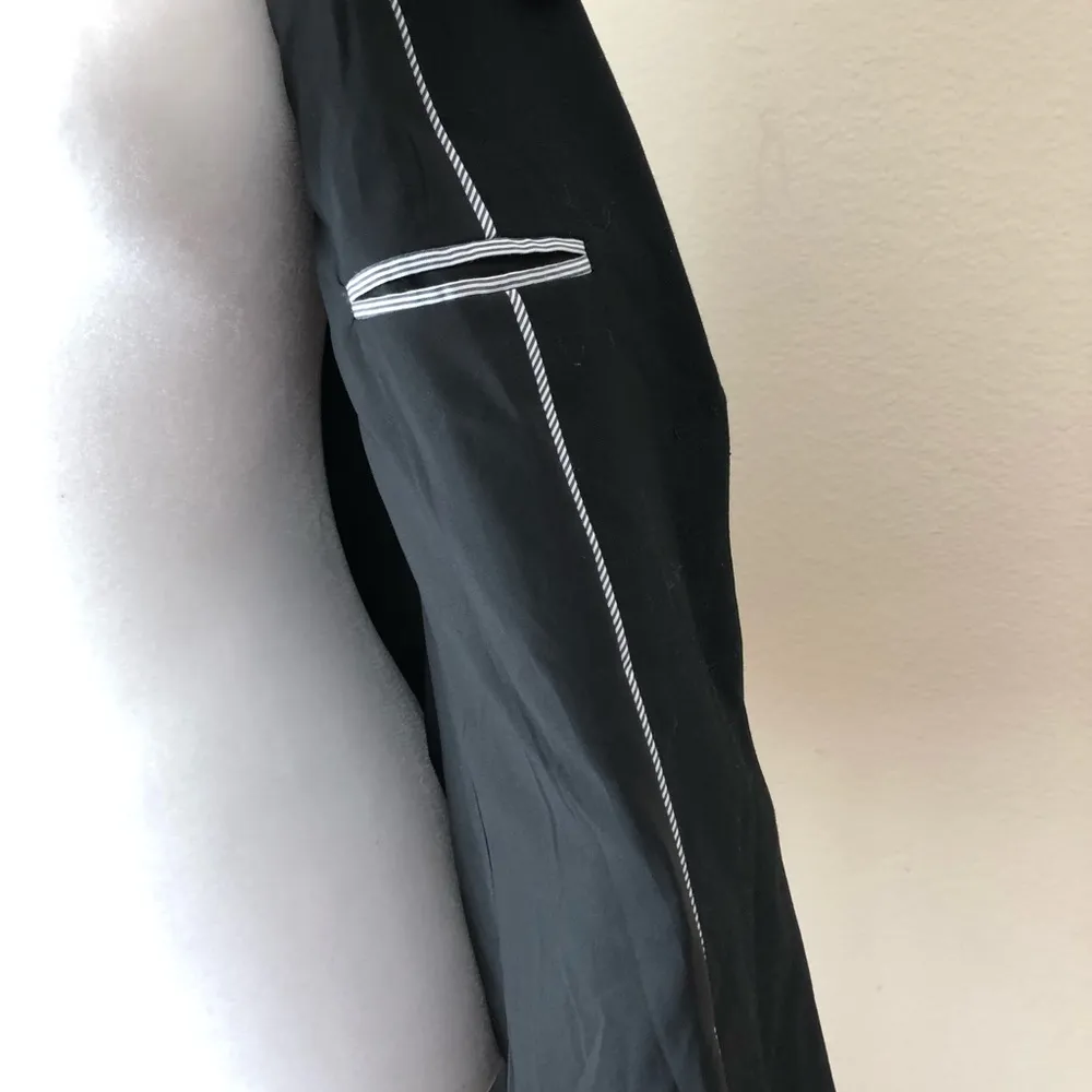 1901 Original Wool Blend Blazer Black Size 16 - Image 8