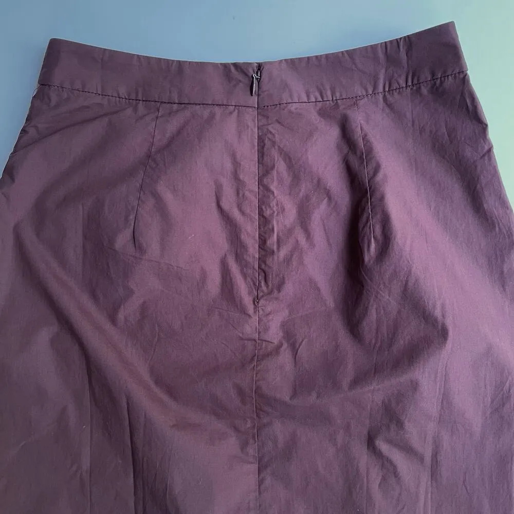 Tuckernuck Townes Midi Skirt Eyelet Lace Crossover Cotton Size 4 NEW - Image 6