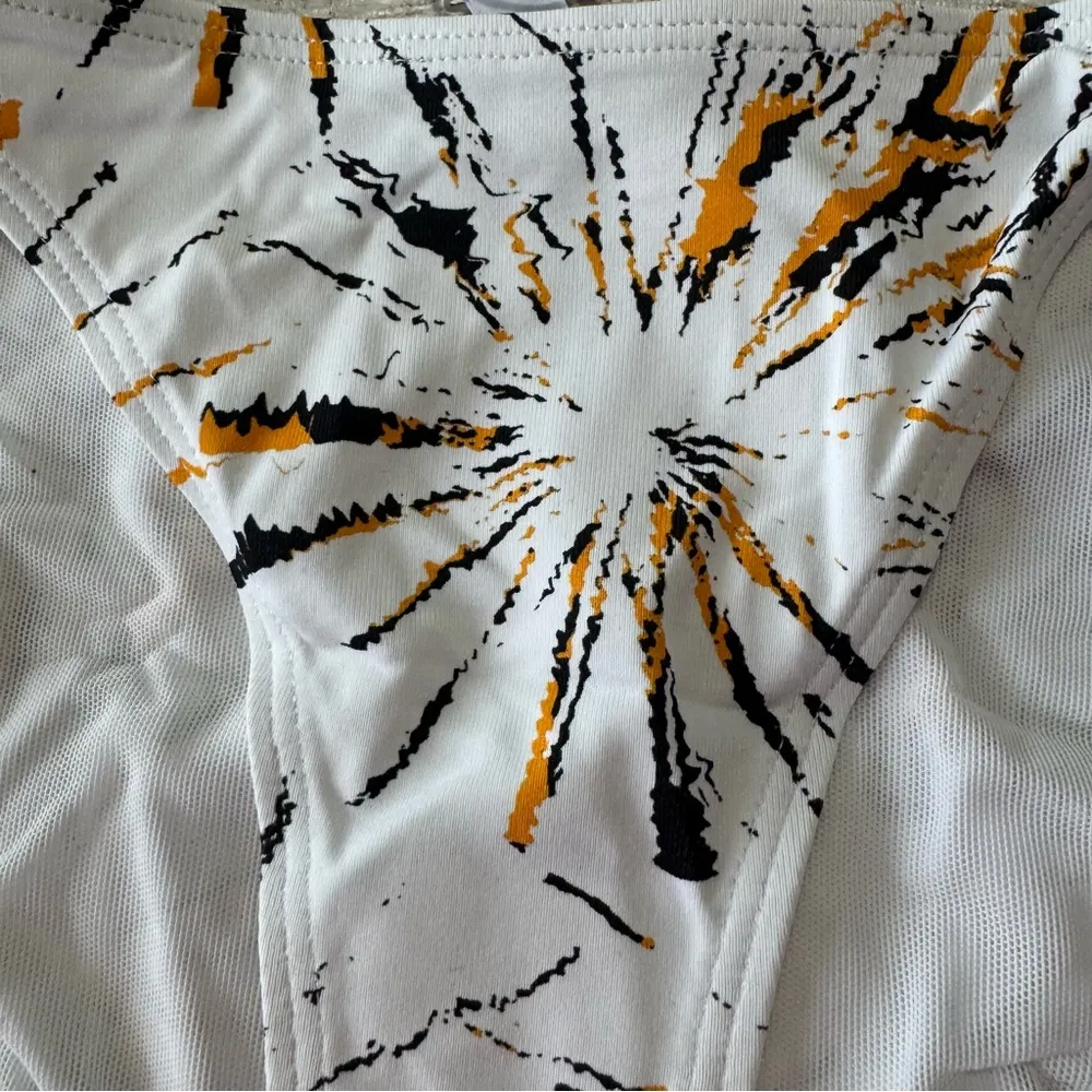 Andie x Demi Moore the Tropez Bikini Bottom NWT size XS White Fireworks Swimsuit - Image 3