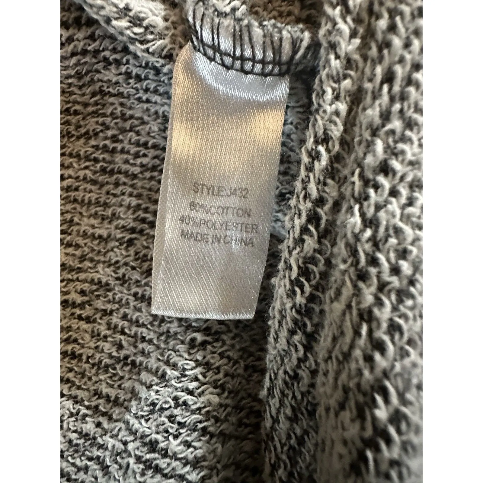 Cali Love Heritage Pacific Merchants Hoodie Gray Pullover Kangaroo Pocket Sz M Size M - Image 7