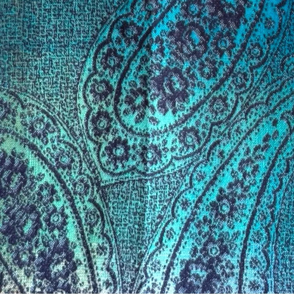 V. FRASS Cashmink Paisley Scarf - Made in Germany - Image 4