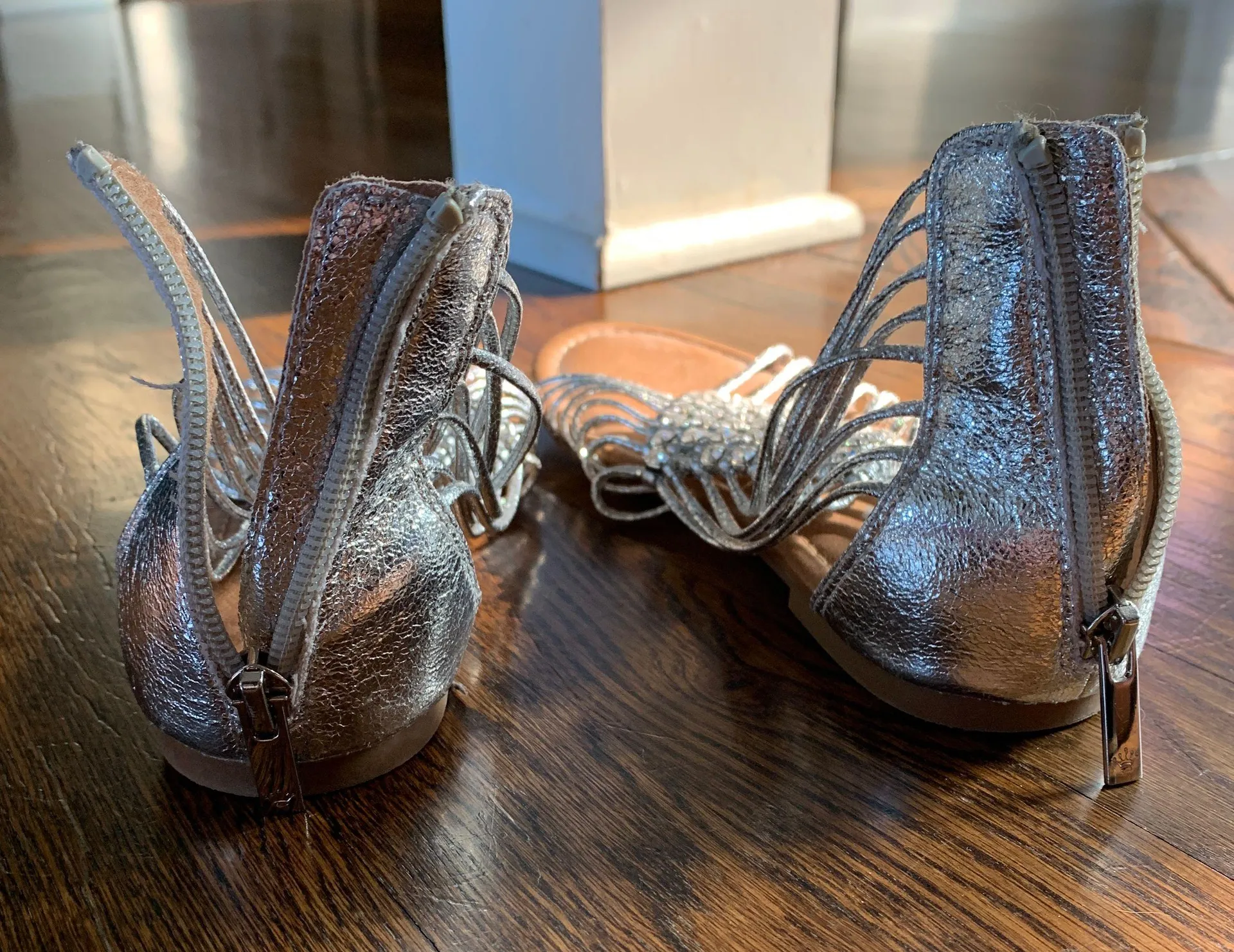 Nina strappy silver sandals 5  - Image 3