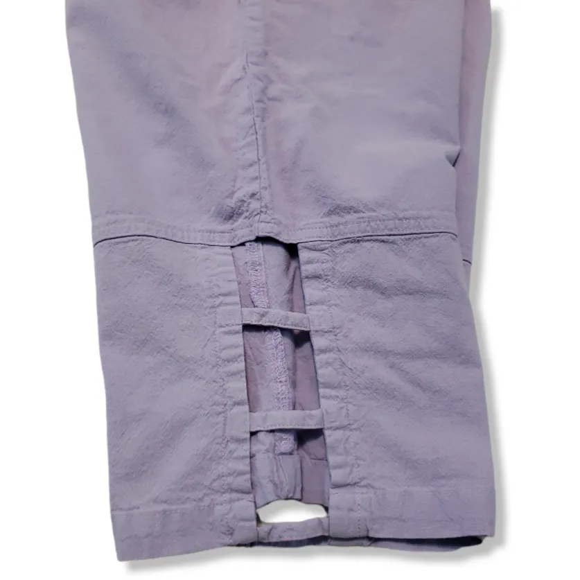 Jasmine K Pants Size Medium Crop Capris Capri Pants Casual Purple Lavender Color Women's Pants  - Image 4