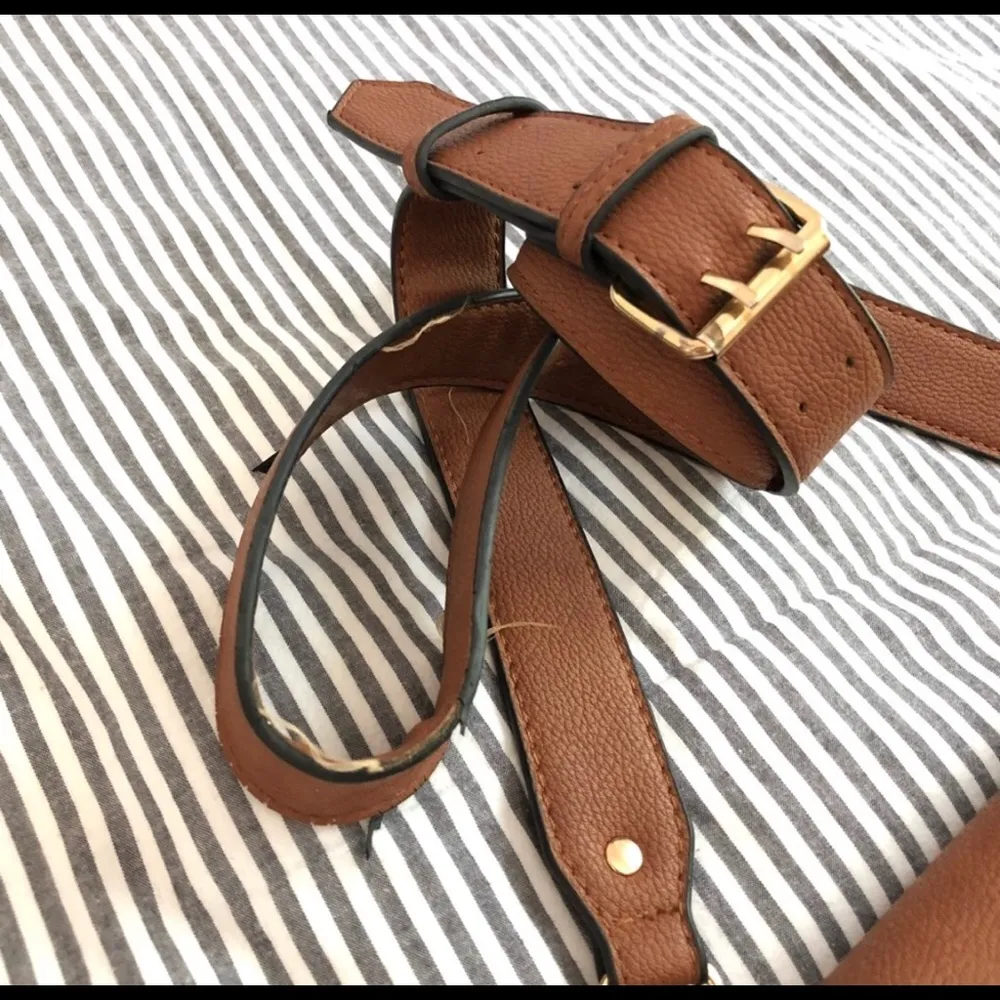 free people brown crossbody purse - Image 4