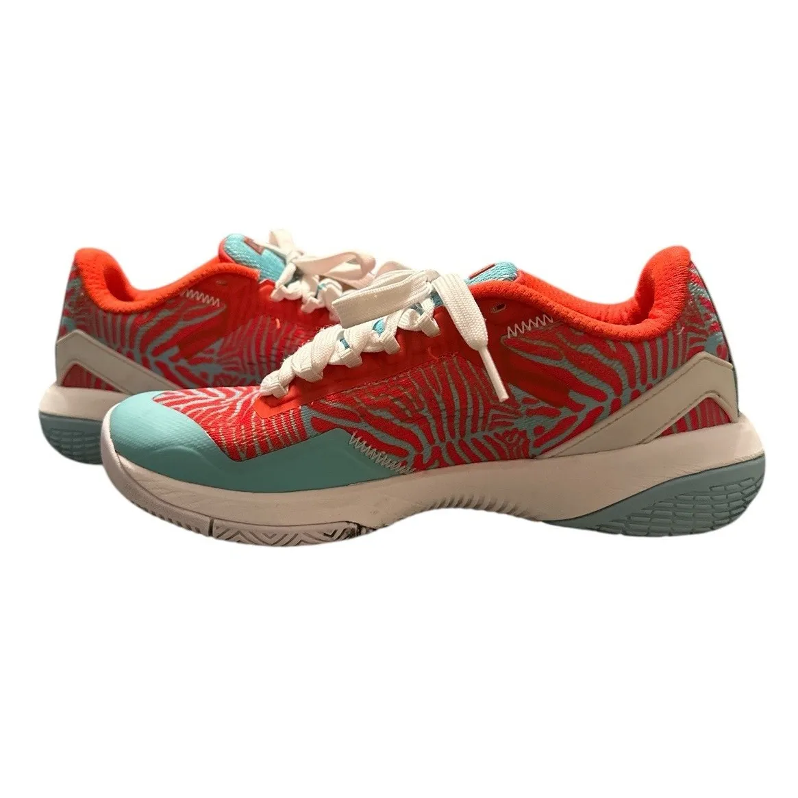 Moolah‎ Neovolt Low Women's Sneakers Size 7Aqua/Red Shoes Outdoor Sports - Image 5