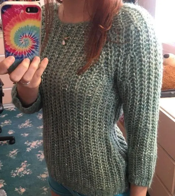 Knitted And Knotted Sunstitch Sweater - Image 3