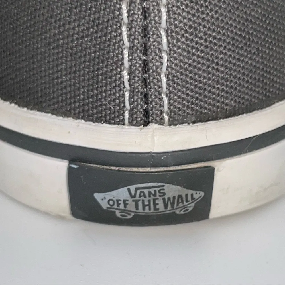 Vans Off The Wall Gray Sneakers Shoes, Women’s Size 8 Men’s Size 6.5 - Image 10