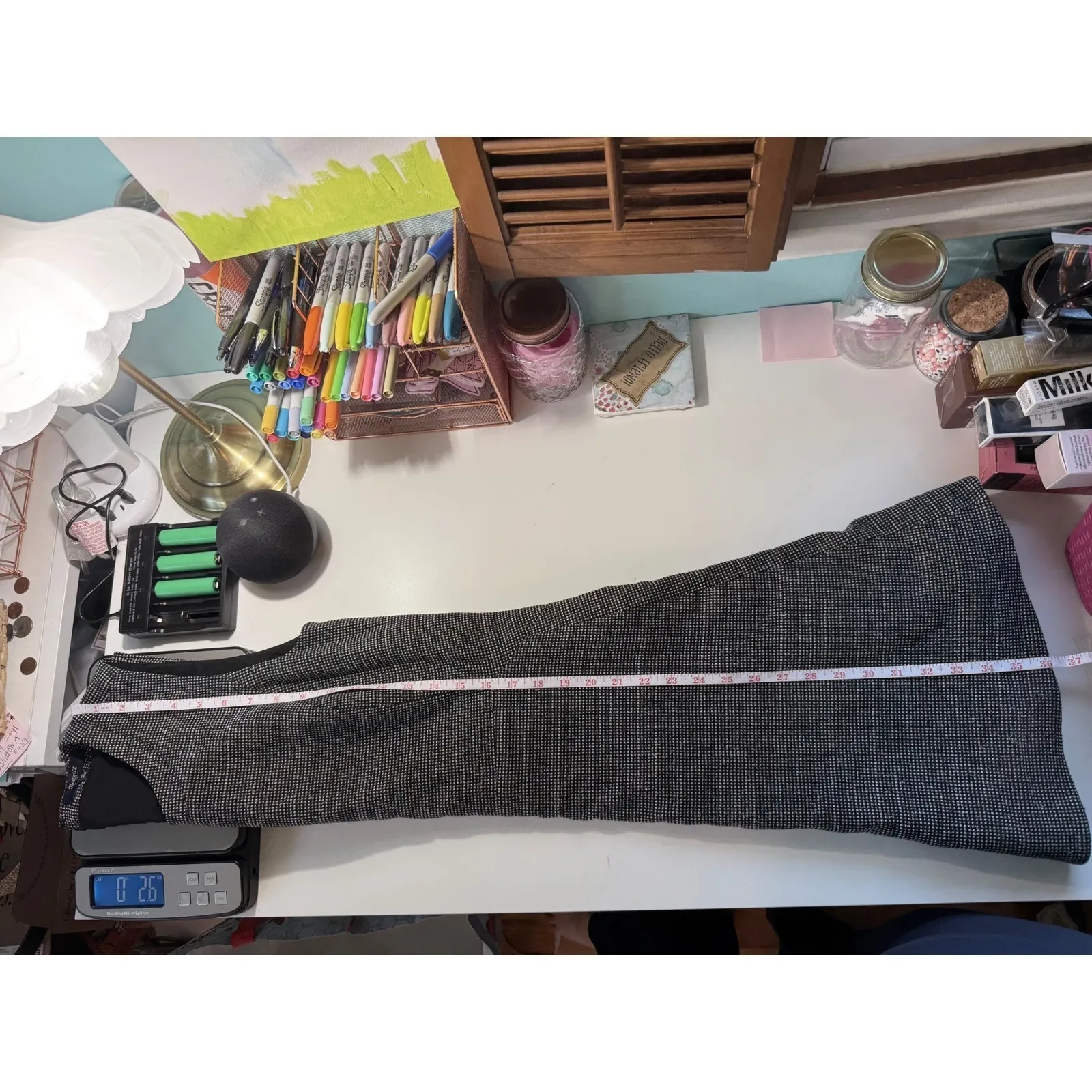 Madewell 1937 Sheath Dress Houndstooth Black‎ White Business Casual Size 10 Black - Image 11