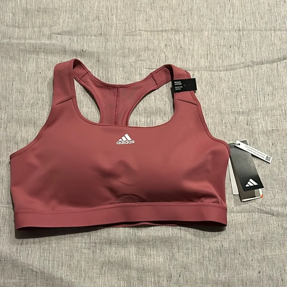 adidas Powerreact Training Medium Support Bra - Image 3