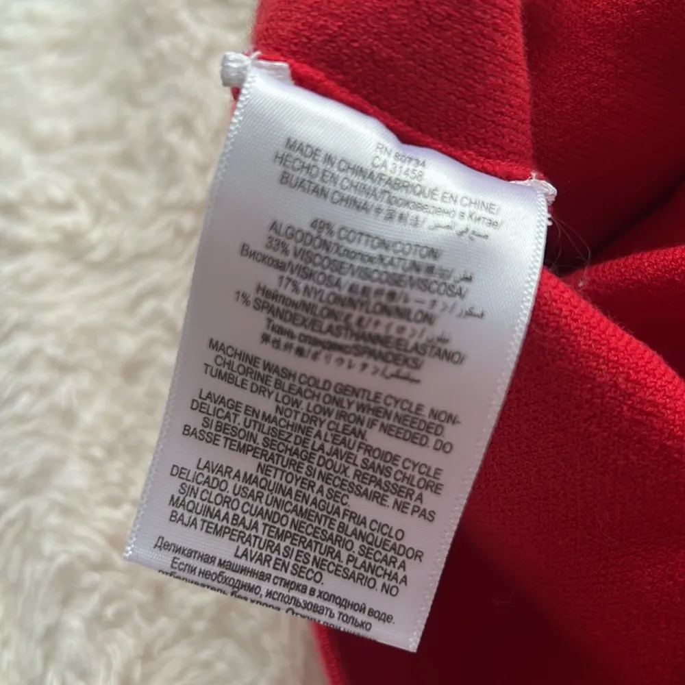 BCBG Maxazria Fyonia Red Cut Out Dress - Image 4