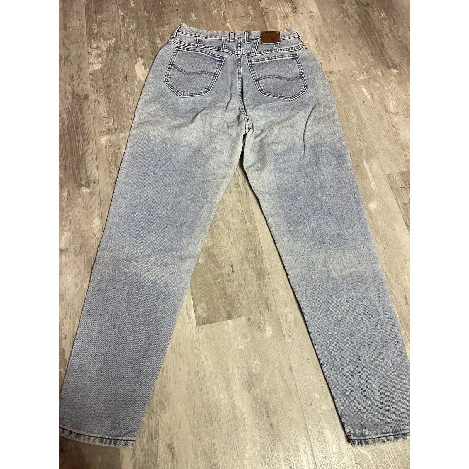 Vintage 70s Lee Riveted‎ Jeans Womens Size12 Blue Denim Made In USA C0055 - Image 7