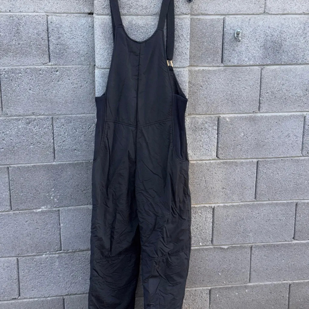 Kitzbühel Black Ski & Snow Bib Overalls Size 32 - Image 12