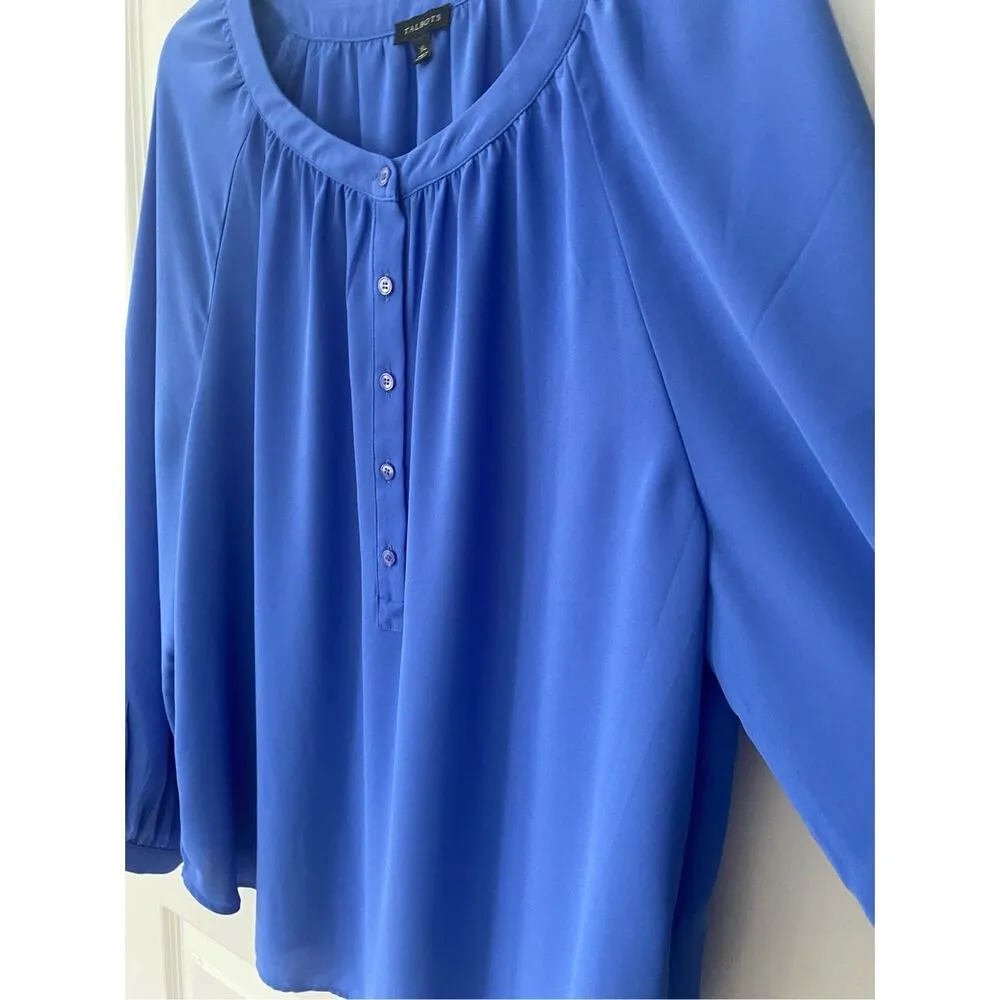 Talbots Long Sleeve Scoop Neck Tunic Sz XL - Image 8