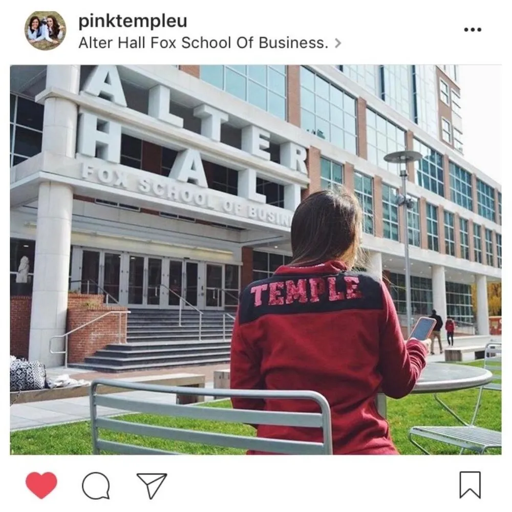 RARE Victoria's Secret Temple Owls crew sweatshirt cowl neck Pullover sweatshirt - Image 6