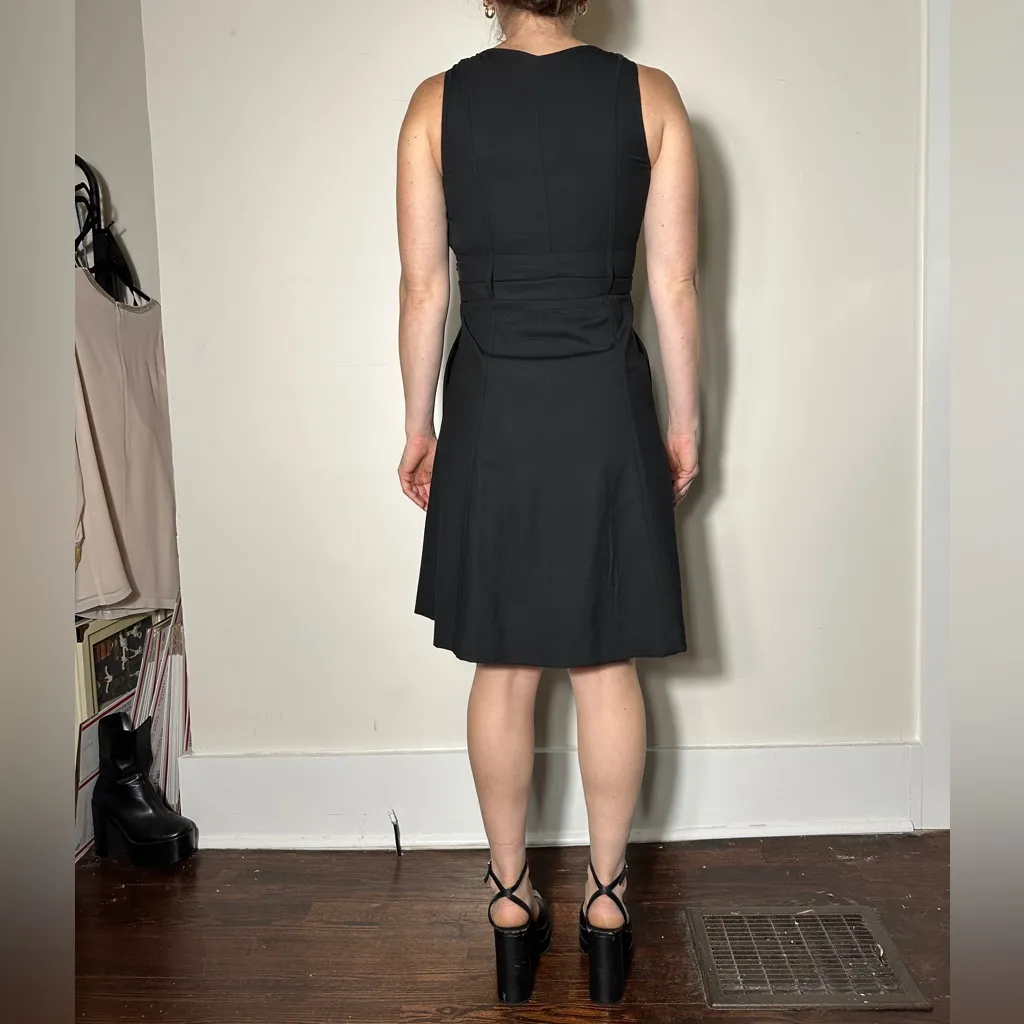 Theory Little Black Dress Business Casual Cocktail Size 6 - Image 3