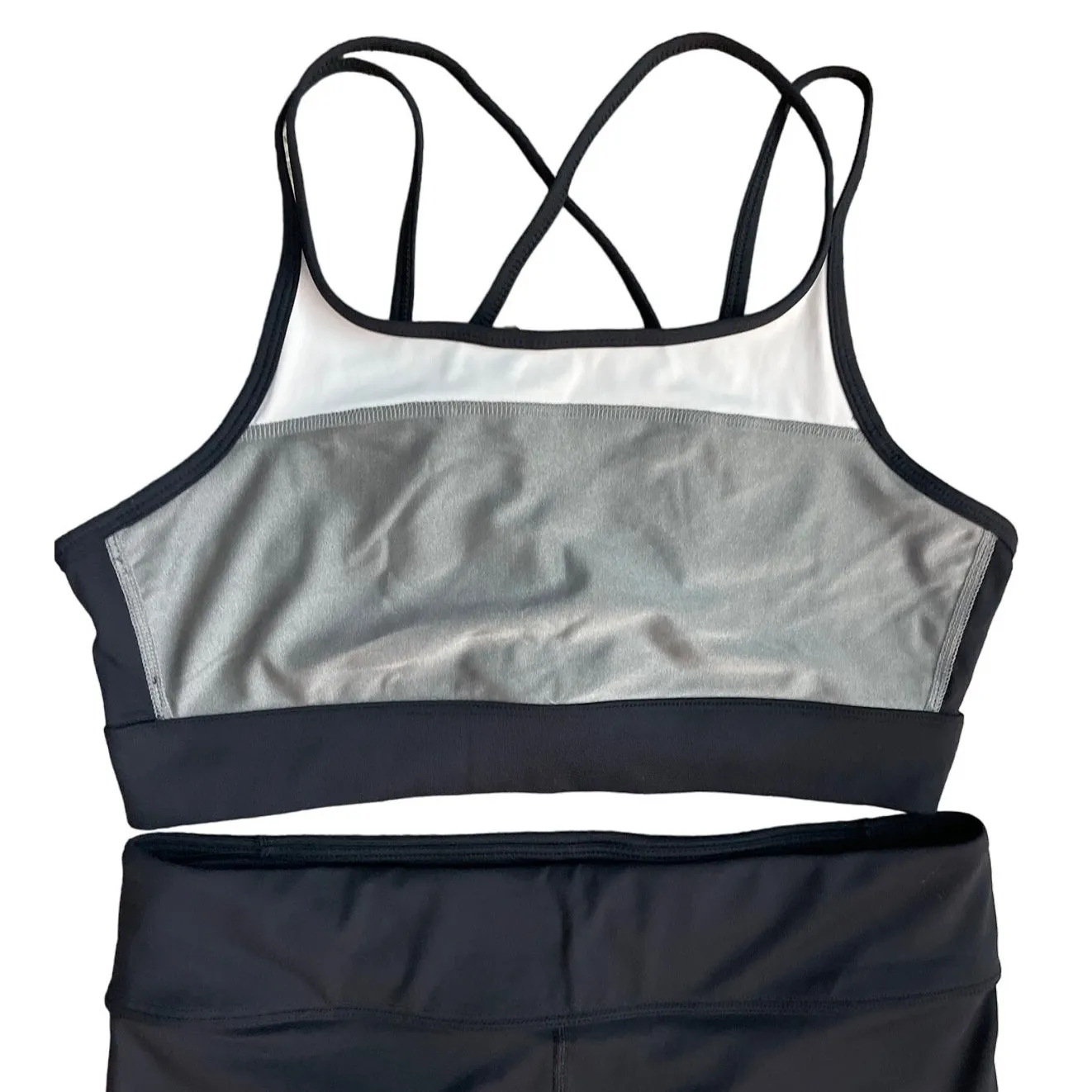 ALALA Luxury Aurora Metallic Athletic Legging & Sports‎ Bra Set Size Large - Image 9