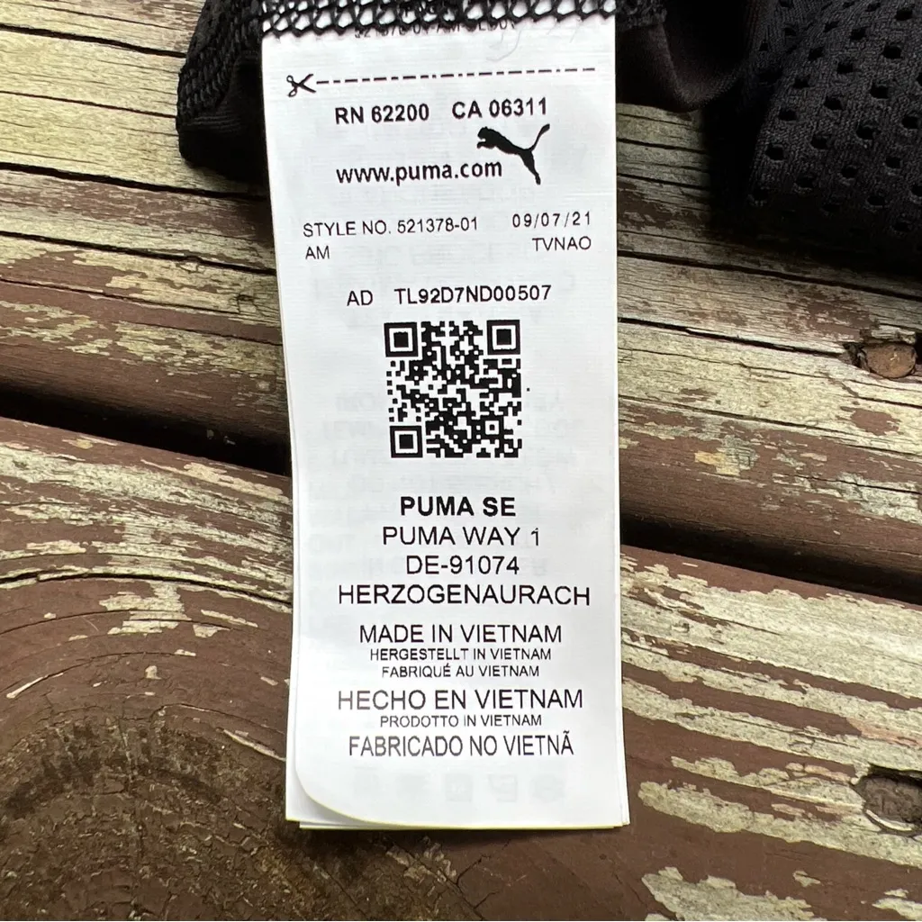 Puma Women's CLOUDSPUN Drycell Reflective Athletic Training Gym Tank Top|Size:XL - Image 9