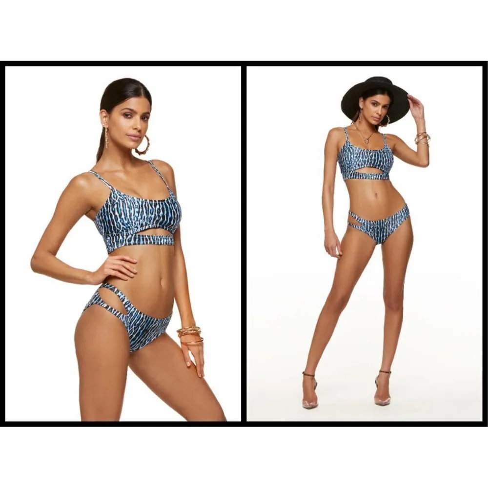 💕JESSICA SIMPSON💕 Sassy Safari Bikini Small NWT - Image 3